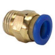 Conector Neumatico 10mm X 1/4 Pack De 5 unidades
