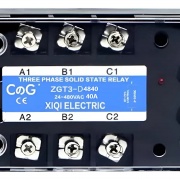 Rele trifasico estado solido CC CA 40 ampere