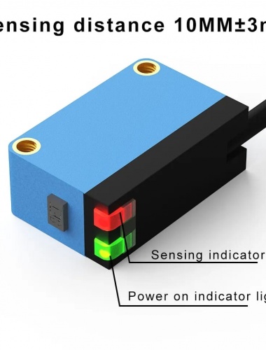 Sensor de taca, contraste de etiqueta.